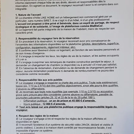 Like - Comme Chez Soi - D'hote